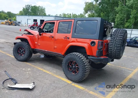 2015 Jeep Wrangler Unlimited Sahara из США, поврежденный, VIN 1C4BJWEG0FL619865